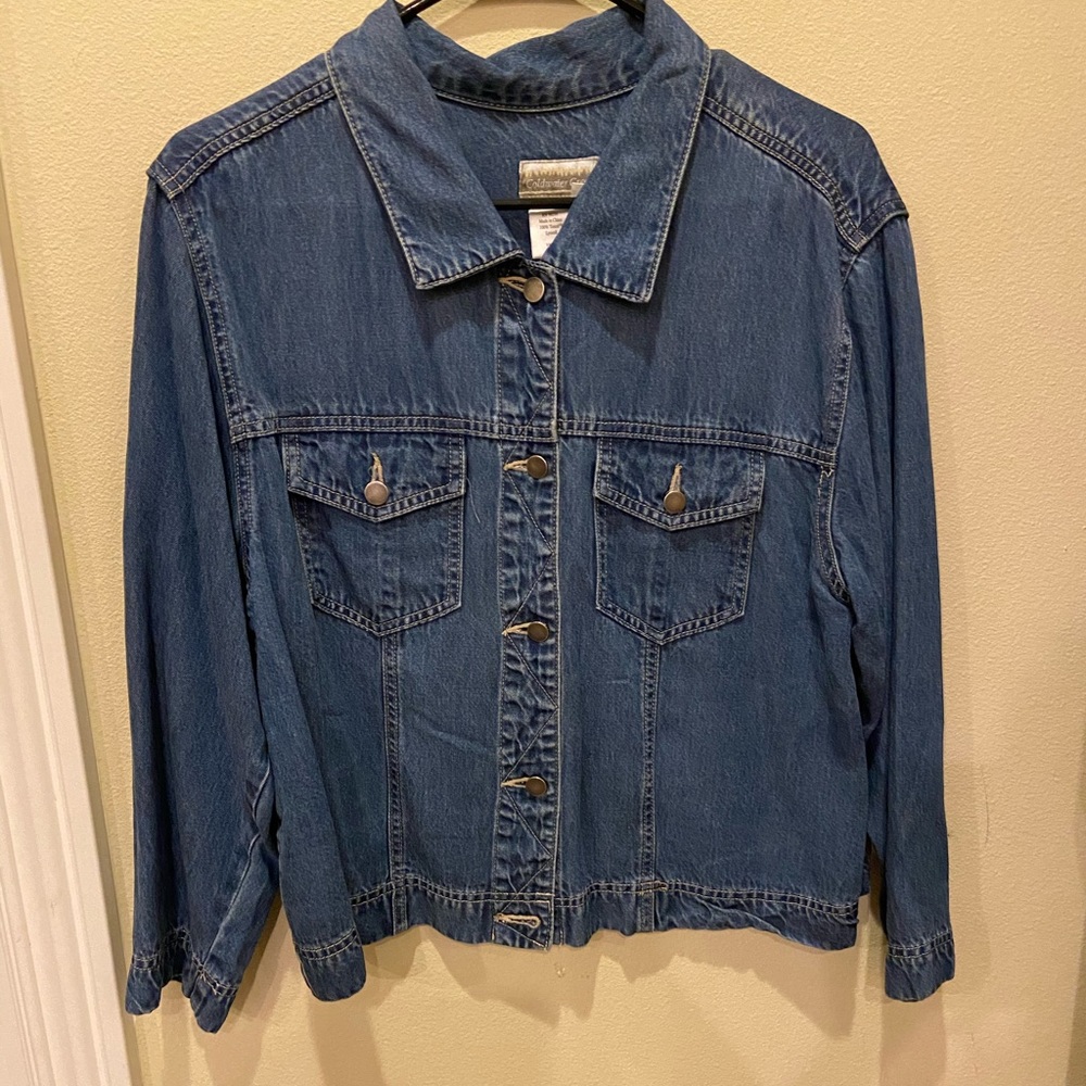 Vintage Denim Shirt-Jacket